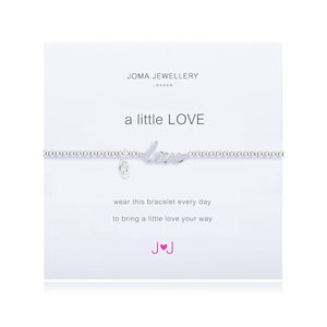 Joma jewellery a little Love silver word - Gifteasy Online
