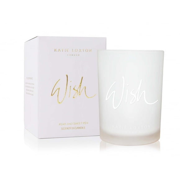 Wish - Pear & Sweet Pea Candle - Gifteasy Online