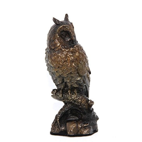 Unique Bronze Solid Bronze Long Eared Owl - Gifteasy Online