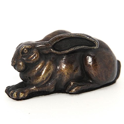 Unique Bronze Hot Cast Solid Bronze Resting Hare - Gifteasy Online