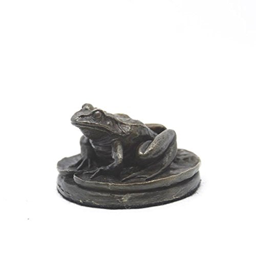 Unique bronze Hot Cast Solid Bronze Frog - Gifteasy Online