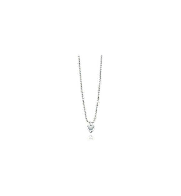 Joma Leoni Necklace - Silver Heart Pendant - Gifteasy Online
