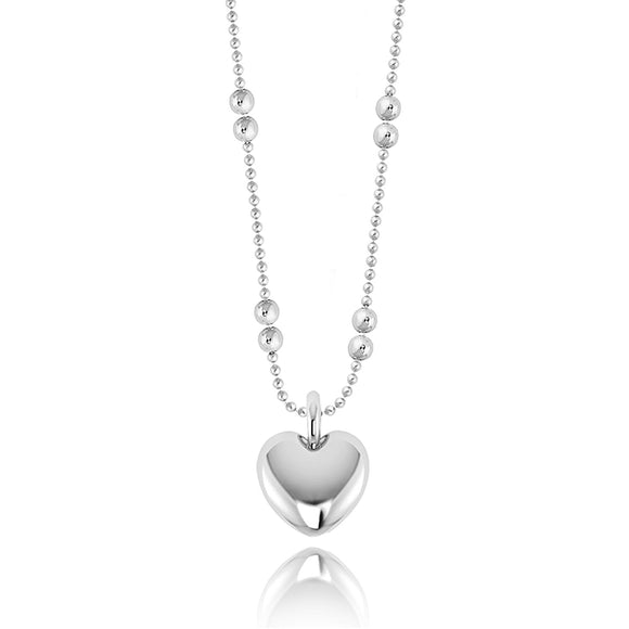 Joma Jewellery Libby Silver Heart Necklace - Gifteasy Online