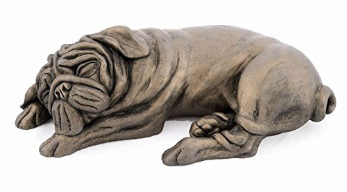 Frith Sculptures Arnie Pug Sleeping Cold Cast Bronze Dog by Harriet Dunn - Gifteasy Online