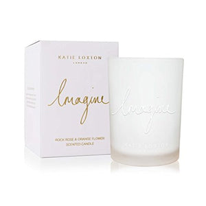 Katie Loxton - Imagine Candle - Rock Rose and Orange Flower - Gifteasy Online