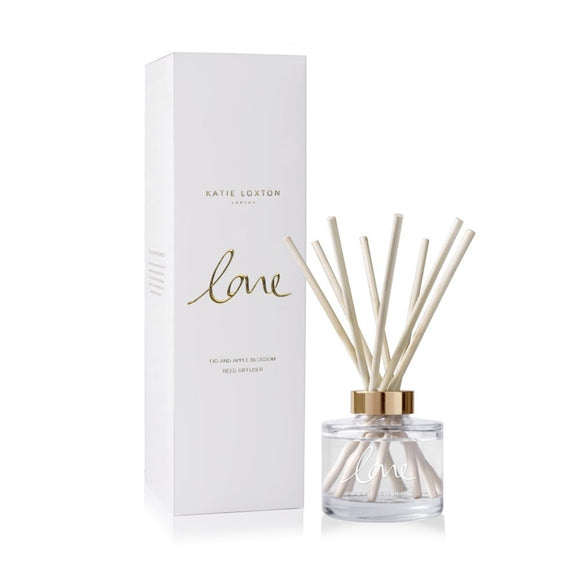 Katie Loxton London - Reed Diffuser - Love - Fig And Apple Blossom - Gifteasy Online