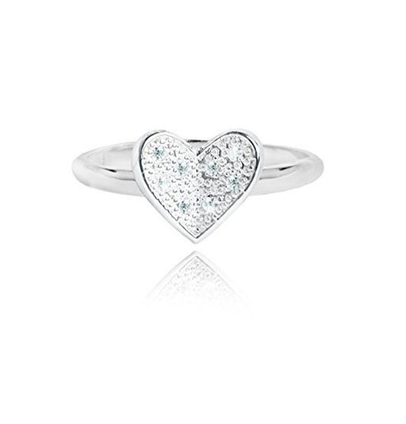 Joma Jewellery - ALISE Heart - Silver Ring - Gifteasy Online