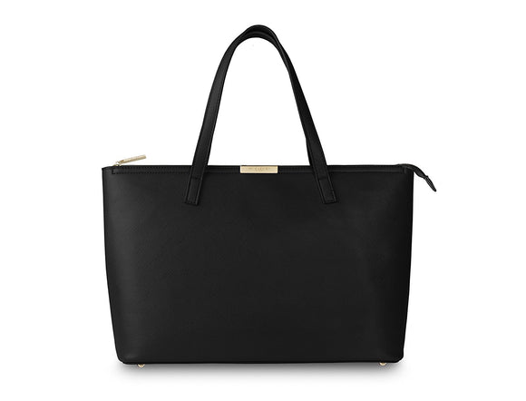 Katie Loxton Harper Tote Handbag Black with Gift Bag - Gifteasy Online
