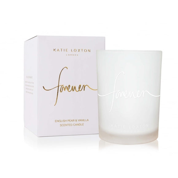 Katie Loxton Forever Candle English Pear and Vanilla - Gifteasy Online