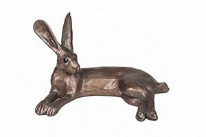 Frith Sculptures Bronze Hare Honey lying - Gifteasy Online