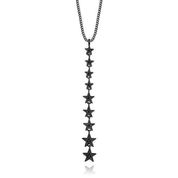 Joma Jewellery Star Gaze Black Necklace Sale Price - Gifteasy Online