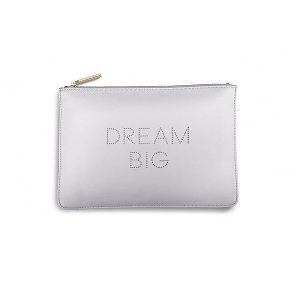 Katie Loxton - Polka Dot Pouch - Dream Big - Lilac - Gifteasy Online