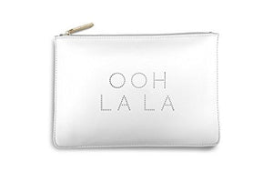 Katie Loxton - Polka Dot Pouch - Ooh La La - White - Gifteasy Online