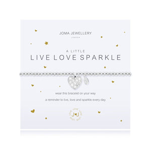 A Little Live Love Sparkle Bracelet By Joma Jewellery - Gifteasy Online