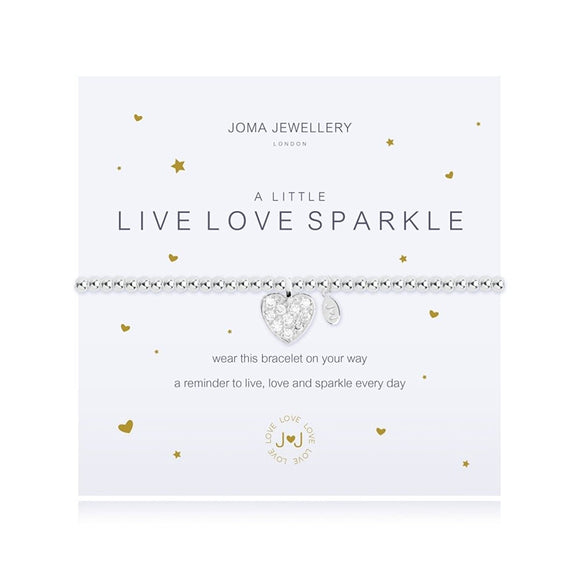 A Little Live Love Sparkle Bracelet By Joma Jewellery - Gifteasy Online