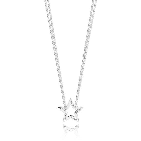 Joma Silver Lea Star Necklace - Gifteasy Online