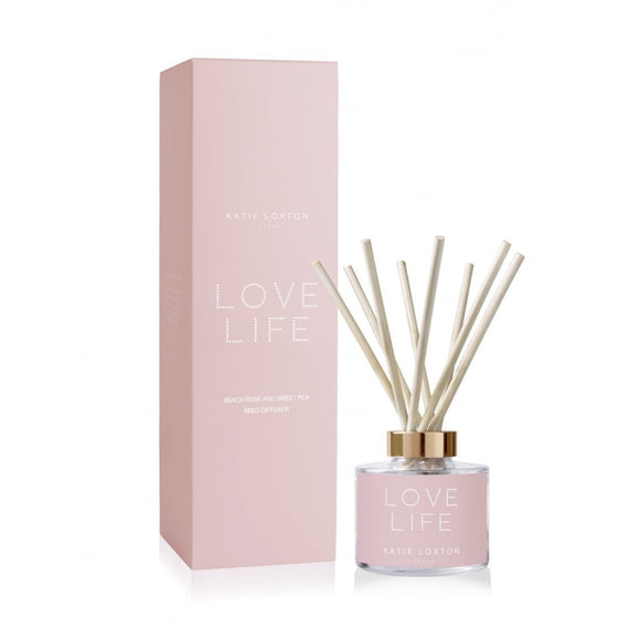Katie Loxton - Diffuser - Love Life - Beach Rose and Sweet Pea - Gifteasy Online
