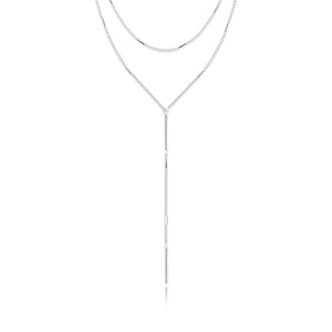 Joma Jewellery Yara Silver Necklace - Gifteasy Online