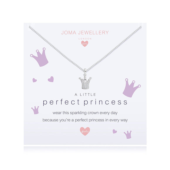 Joma Jewellery Girl A Little Perfect Princess Necklace - Gifteasy Online
