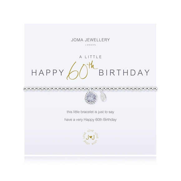 A Little 60th Birthday Bracelet By Joma Jewellery - Gifteasy Online