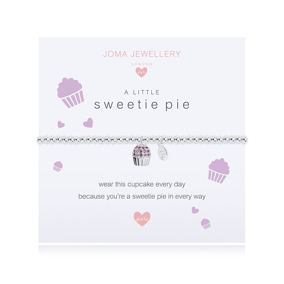 A Little Sweetie Pie Cupcake Girls Bracelet By Joma Jewellery - Gifteasy Online