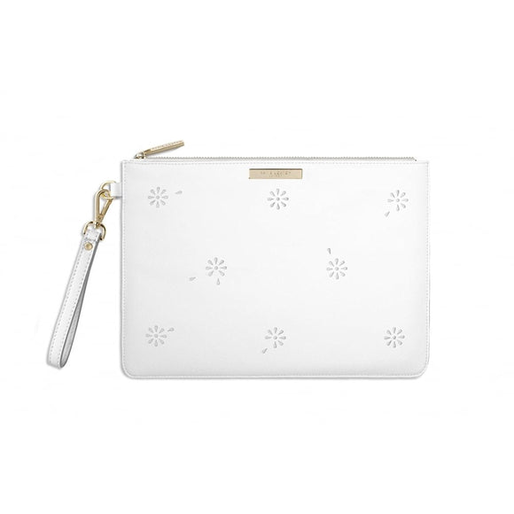 Katie Loxton - Beautiful Blossom Pouch - White - Gifteasy Online