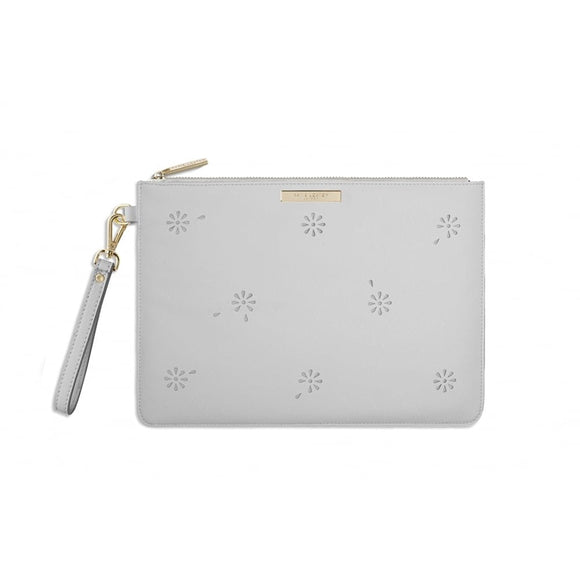 Katie Loxton - Beautiful Blossom Pouch - Grey - Gifteasy Online