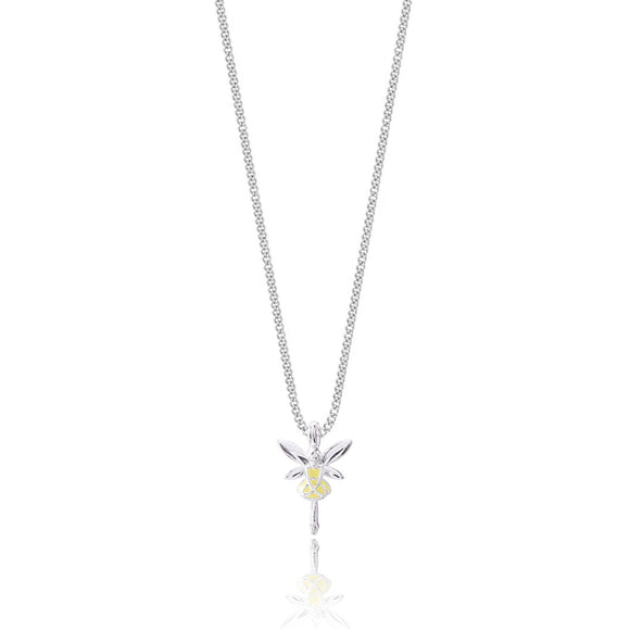 Joma Jewellery Girls Buttercup Enamelled Fairy Necklace - Gifteasy Online