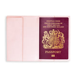 Katie Loxton BABY PASSPORT COVER - LITTLE ONE - metallic pink - 14.5x10cm - Gifteasy Online
