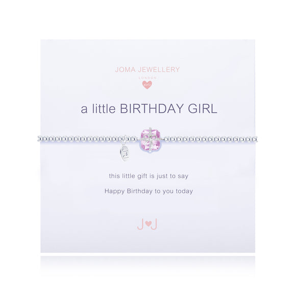 Joma Jewellery A Little Birthday Girl Bracelet - Gifteasy Online
