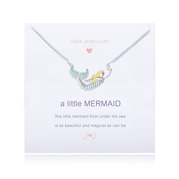 Joma Jewellery A Little Mermaid Children's Necklace - Gifteasy Online