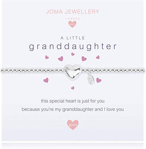 A Little Granddaughter Girls Bracelet By Joma Jewellery - Gifteasy Online
