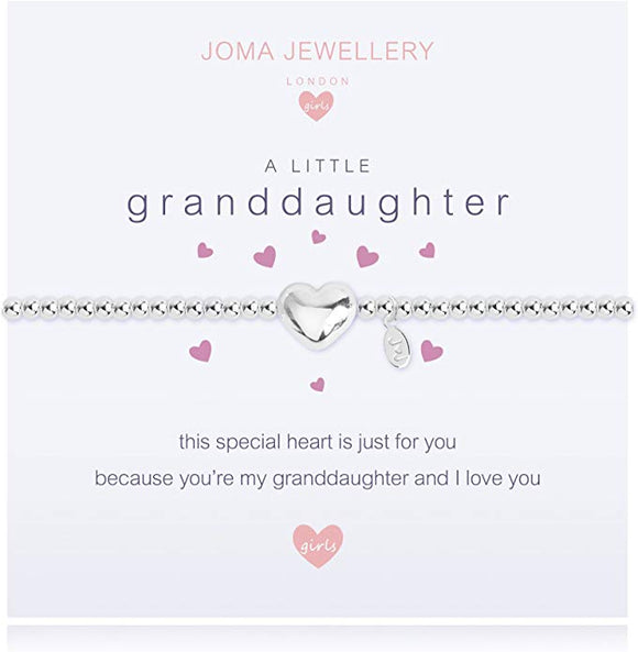 A Little Granddaughter Girls Bracelet By Joma Jewellery - Gifteasy Online