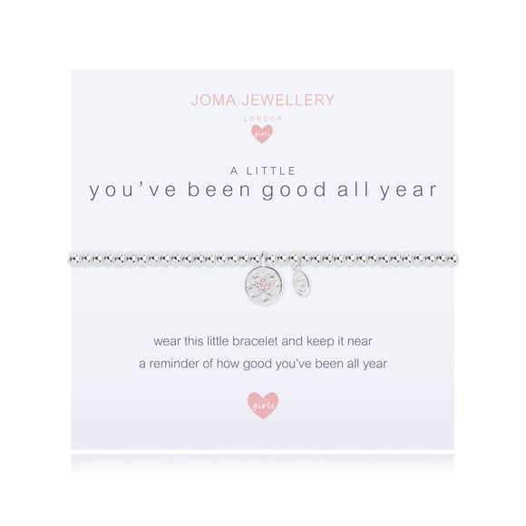 Joma Jewellery A little You've been good all year Bracelet Girls - Gifteasy Online