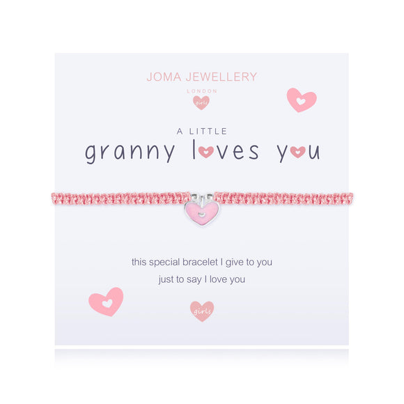 A Little Granny Loves You Girls  Bracelet By Joma Jewellery - Gifteasy Online