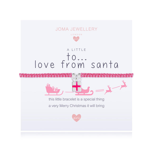 Joma Jewellery a little - TO ... LOVE FROM SANTA X - Gifteasy Online
