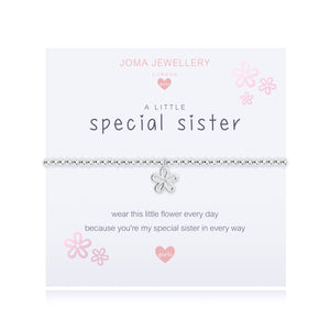 Joma Jewellery A Little Special Sister Bracelet Girls - Gifteasy Online