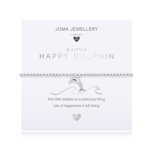 Joma Jewellery Girls A Little Happy Dolphin Bracelet - Gifteasy Online