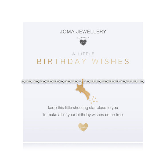 Joma Jewellery A Little Birthday Wish Girls Bracelet - Gifteasy Online