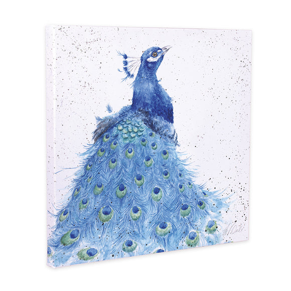 Wrendale 'Tail Envy' Peacock Canvas - Gifteasy Online