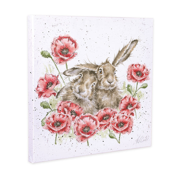 Wrendale 'Love is in the Hare' Canvas - Gifteasy Online