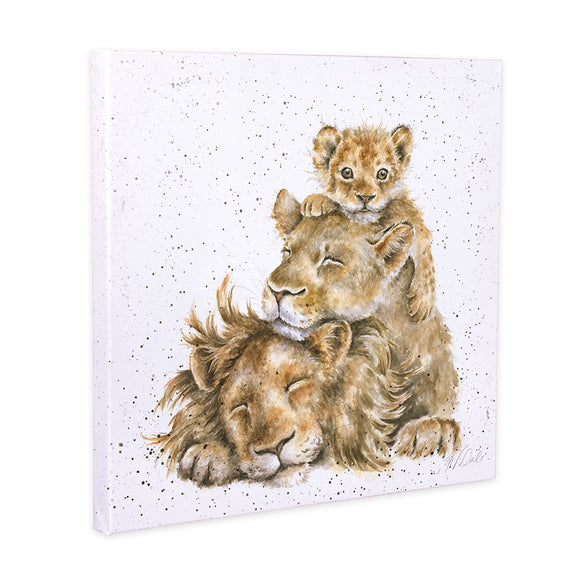 Wrendale 'Family Pride' Lion Canvas - Gifteasy Online