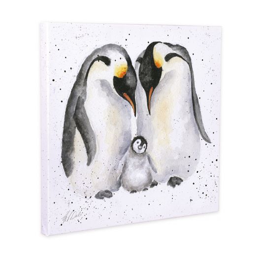 Wrendale Penguin Canvas 20cm The Emperor's New Chick - Gifteasy Online