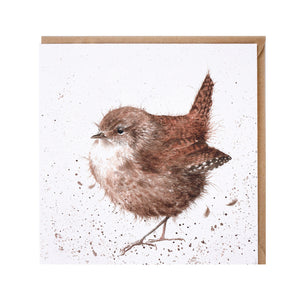 Wrendale 'Little Jenny Wren' Card - Gifteasy Online