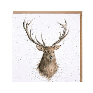 Wrendale 'Portrait of A Stag' Card - Gifteasy Online