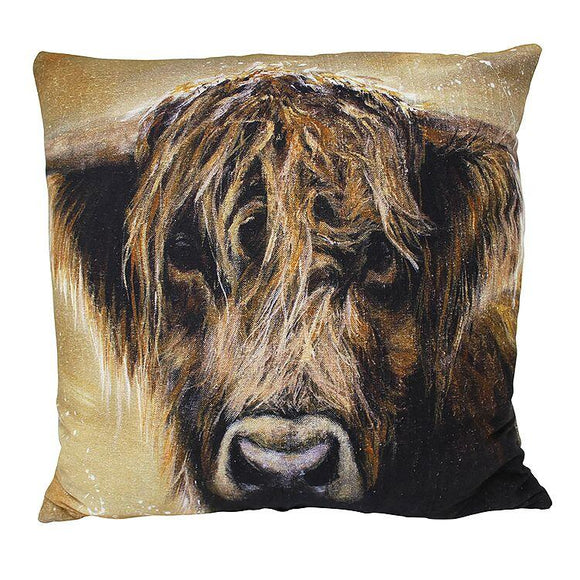 Bree Merryn Hamish Highland Cattle Cushion 43cm - Gifteasy Online