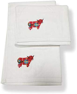 D & C Highland Cow Hand Towel - Gifteasy Online