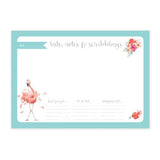 Wrendale Flamingo A4 Desk Planner - Gifteasy Online