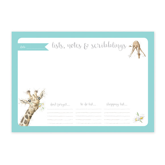 Wrendale Giraffe A4 Desk Planner - Gifteasy Online