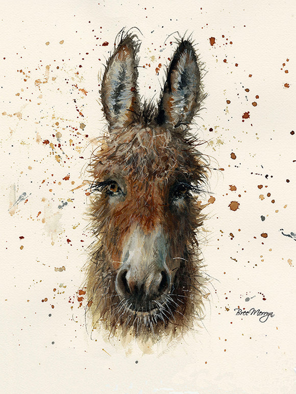 Bree Merryn Canvas Cuties Daisy Donkey Canvas 15 x 20cm - Gifteasy Online